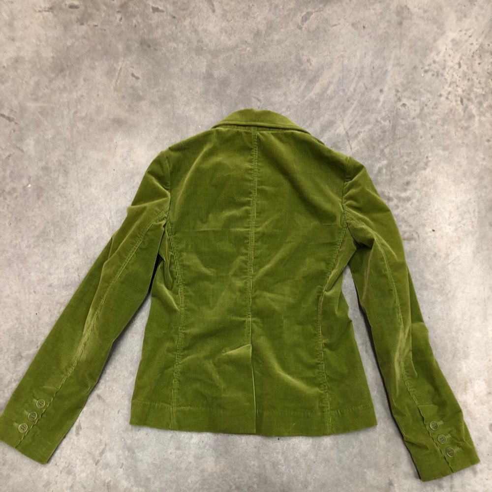 Theory Green Corduroy Blazer - Picture 2 of 2